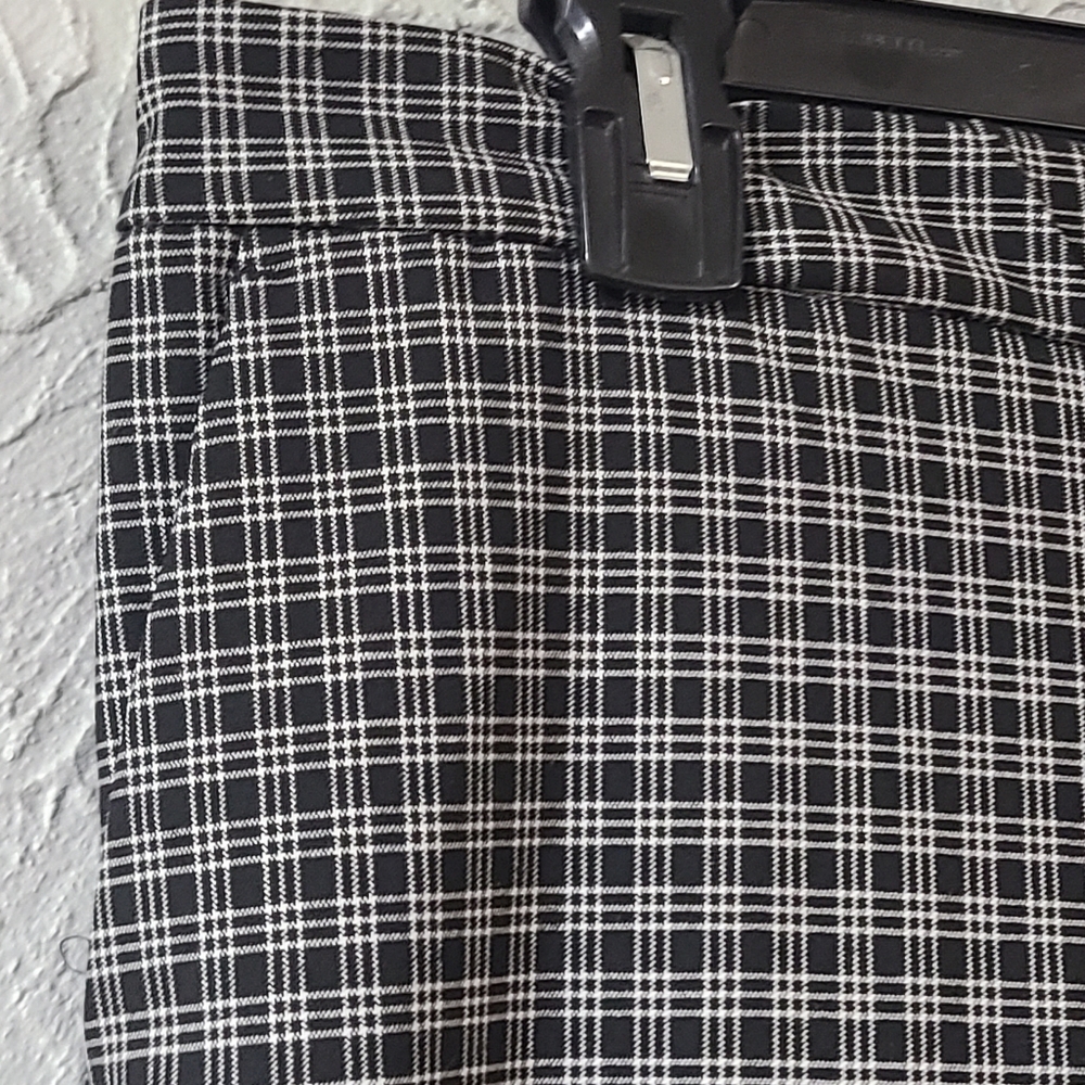 Banana Republic Hayden Taper Pant  Womens 6 Plaid Elastic *NWT* - Picture 8 of 15